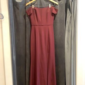 Amsale GB045P Ruby size 0 NWT